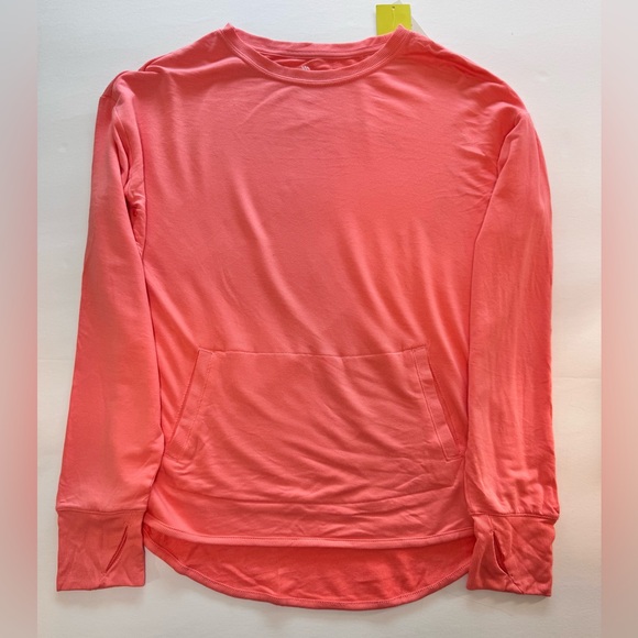 All in Motion Girls Blush Soft Crew Sweatshirt Size XL (14/16) - Picture 1 of 7